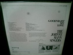 画像2: ソフトボッサUS原盤★THE JOHNNY MANN SINGERS-『GOODNIGHT MY LOVE』 