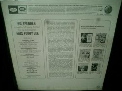 画像2: ペギー・リーUS原盤/『I MUST KNOW』カバー収録★PEGGY LEE-『BIG SPENDER』