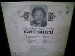 画像2: ケイト・スミスUS原盤★KATE SMITH-『THE ONE AND ONLY』