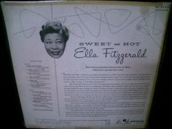 画像2: エラ・フィッツジェラルドUS原盤★ELLA FITZGERALD-『SWEET AND HOT』