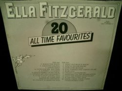 画像2: エラ・フィッツジェラルド/20曲廃盤ベスト★ELLA FITZGERALD-『ALL TIME FAVOURITES』