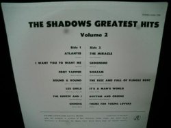 画像2: ザ・シャドウズAUS廃盤★THE SHADOWS-『GREATEST HITS VOL.2』