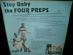 画像2: ザ・フォー・プレップスDENMARK廃盤★THE FOUR PREPS-『STOP BABY』