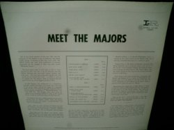 画像2: ザ・メジャーズ1978年廃盤★THE MAJORS-『MEET THE MAJORS』