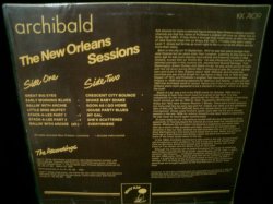 画像2: アーチボールドUK廃盤/COXSONE DOWN BEATネタ収録★ARCHIBALD-『THE COMPLETE NEW ORLEANS SESSIONS』