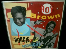 画像1: ロイ・ブラウンUK廃盤/”R&B、ソウルの世界”掲載★ROY BROWN-『BOOGIE AT MIDNIGHT』