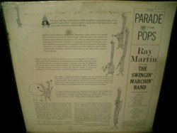 画像2: 『PETER GUN』レアカバー収録★RAY MARTIN AND THE SWINGIN' MARCHIN' BAND-『PARADE OF THE POPS』