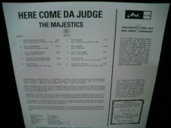 画像2: マジェスティクスCA盤/MURO選出★THE MAJESTICS-『HERE COME DA JUDGE』