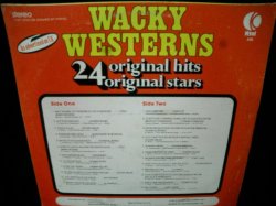 画像2: 60年代コンピ/US原盤★V.A.-『WACKY WESTERNS』