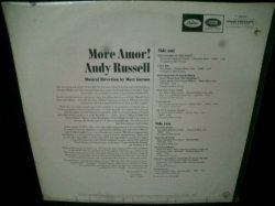 画像2: ジャズボッサUS原盤★ANDY RUSSELL-『MORE AMOUR!』