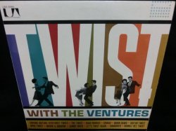 画像1: ベンチャーズ貴重フランス廃盤LP ★THE VENTURES-『TWIST WITH THE VENTURES』