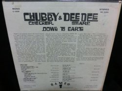 画像2: チャビー・チェッカー/US原盤★DEE DEE SHARP & CHUBBY CHECKER-『DOWN TO EARTH』