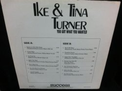 画像2: アイク＆ティナ・ターナーEU廃盤★IKE & TINA TURNER-『YOU GOT WHAT YOU WANTED』