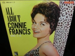 画像1: コニー・フランシス/2枚組ベスト★CONNIE FRANCIS-『ALL ABOUT CONNIE FRANCIS』