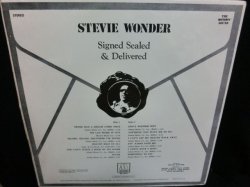 画像2: スティーヴィー・ワンダーUS盤★STEVIE WONDER-『SIGNED SEALED & DELIVERED』
