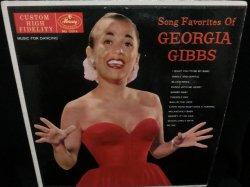 画像1: ジョージア・ギブスUS原盤/1stプレス★GEORGIA GIBBS-『SONG FAVOURITES OF GEORGIA GIBBS』