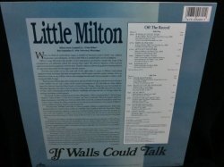 画像2: リトル・ミルトンUS廃盤★LITTLE MILTON-『IF WALLS COULD TALK』