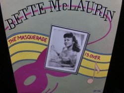 画像1: ベット・マクローリン/DENMARK廃盤★BETTE McLAURIN-『THE MASQUERADE IS OVER』