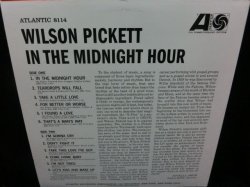 画像2: ウィルソン・ピケットUS盤★WILSON PICKETT-『IN THE MIDNIGHT HOUR』
