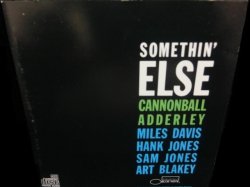 画像1: キャノンボール・アダレイUS盤★JULIAN "CANNONBALL" ADDERLEY-『SOMETHIN' ELSE』