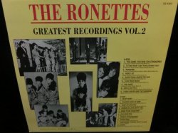 画像2: ロネッツITALY廃盤★THE RONETTES-『GREATEST RECORDINGS VOL.2』
