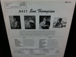画像2: スー・トンプソンUS廃盤★SUE THOMPSON-『THE VERY BEST』