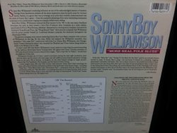 画像2: サニー・ボーイ・ウィリアムソンUS廃盤★SONNY BOY WILLIAMSON-『MORE REAL FOLK BLUES』 