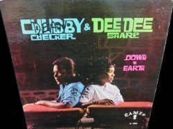 画像1: チャビー・チェッカー/US原盤★DEE DEE SHARP & CHUBBY CHECKER-『DOWN TO EARTH』