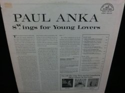 画像2: ポール・アンカUS原盤★PAUL ANKA-『SWING FOR YOUNG LOVERS』