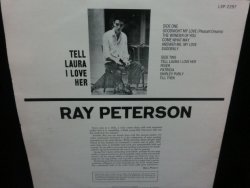 画像2: レイ・ピーターソンNZ原盤/『Fever』収録★RAY PETERSON-『TELL LAURA I LOVE HER』