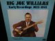Muddy Waters元ネタ収録★BIG JOE WILLIAMS-『EARLY RECORDINGS』