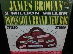 画像1: ジェームス・ブラウンUS原盤/希少緑ジャケ★JAMES BROWN-『PAPA'S GOT A BRAND NEW BAG』