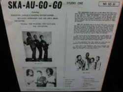 画像2: ローランド・アルフォンソ/Jamaica盤★ROLAND ALPHONSO-『SKA-AU-GO-GO』