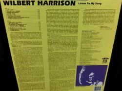 画像2: ウィルバート・ハリソンUS廃盤★WILBERT HARRISON-『LISTEN TO MY SONG』