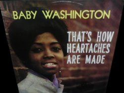 画像1: ベイビー・ワシントンUS廃盤★BABY WASHINGTON-『THAT'S HOW HEARTACHES ARE MADE』 