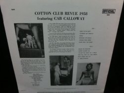 画像2: キャブ・キャロウェイ/Denmark廃盤★CAB CALLOWAY-『COTTON CLUB REVUE 1958』