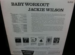 画像2: ジャッキー・ウィルソンUS原盤/黒銀1st★JACKIE WILSON-『BABY WORKOUT』