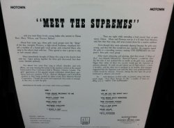 画像2: スプリームス/USデビュー盤★THE SUPREMES-『MEET THE SUPREMES』