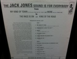 画像2: 『I MUST KNOW』収録/US原盤★JACK JONES-『MY KIND OF TOWN』