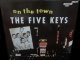 ザ・ファイブ・キーズUS廃盤/”R&B、ソウルの世界”掲載★THE FIVE KEYS-『ON THE TOWN WITH THE FIVE KEYS』