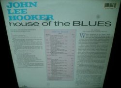 画像2: ジョン・リー・フッカーUS廃盤★JOHN LEE HOOKER-『HOUSE OF THE BLUES』