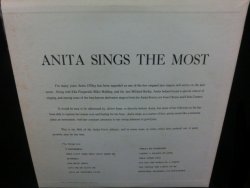 画像2: アニタ・オデイ/Jazz Vocal名盤★ANITA O'DAY-『ANITA SINGS THE MOST』
