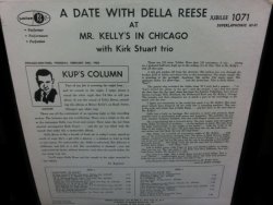 画像2: デラ・リースUS原盤★DELLA REESE-『AT MR.KELLY'S IN CHICAGO』