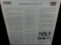 画像2: ボベッツ/Denmark廃盤★THE BOBBETTES-『MR. LEE』