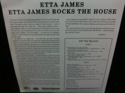 画像2: エタ・ジェイムスUS盤★ETTA JAMES-『ROCKS THE HOUSE』