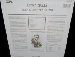 画像2: トミー・リッジリー/France廃盤★TOMMY RIDGLEY-『THE EARLY 50'S IN NEW ORLEANS』