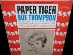 画像1: スー・トンプソンUS廃盤★SUE THOMPSON-『PAPER TIGER』