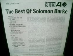 画像2: U.S.BLACK DISC GUIDE掲載/ソロモン・バークUS廃盤★SOLOMON BURKE-『THE BEST OF SOLOMON BURKE』 