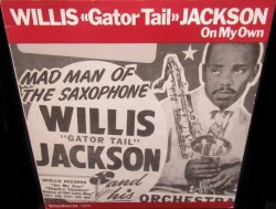 画像1: ウィリス・ジャクソン/Sweden廃盤★WILLIS JACKSON-『ON MY OWN』