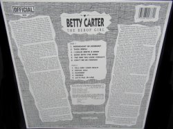 画像2: ベティ・カーター/Denmark廃盤★BETTY CARTER-『THE BEBOP GIRL』